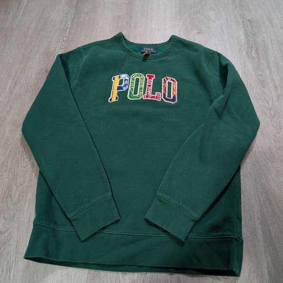 Polo Ralph Lauren Other - Polo by Ralph Lauren Forest Green Crewneck Sweater